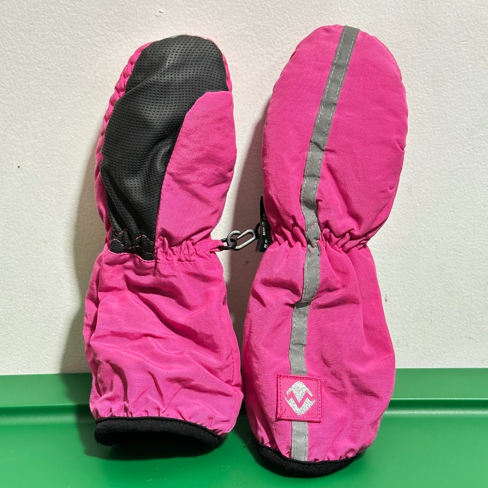 Kids Thinsulate‎ 80 Gram Winter Mittens Hot Pink One Size